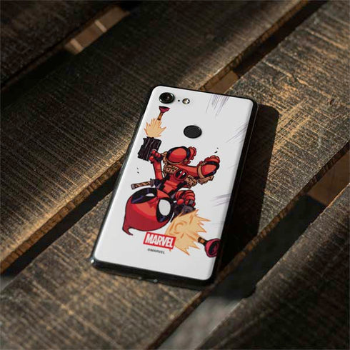 Marvel Deadpool Babypool Shooting Google Pixel 3 Skin